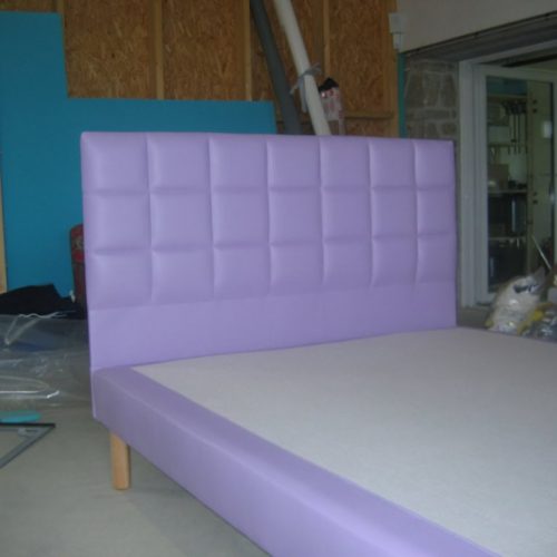 Création tête de lit + sommier