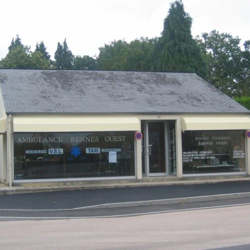 Réfection protection devanture magasin