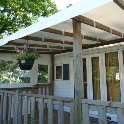 Création entoilage mobil-home