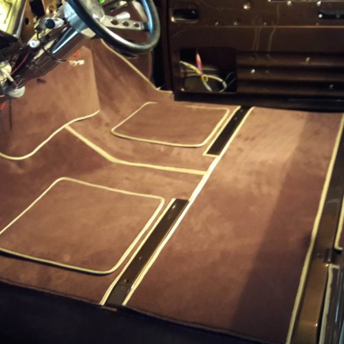 Réfection moquette pick up