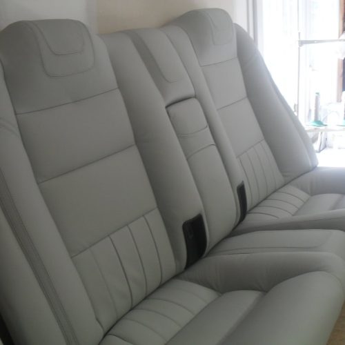 Intérieur cuir restauré Masérati Quatro porte