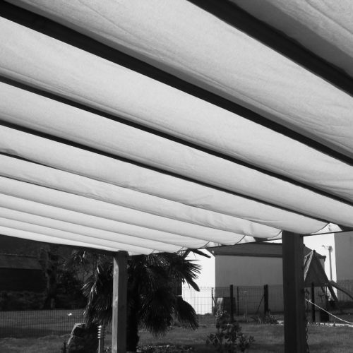 Confection ombrage pergola